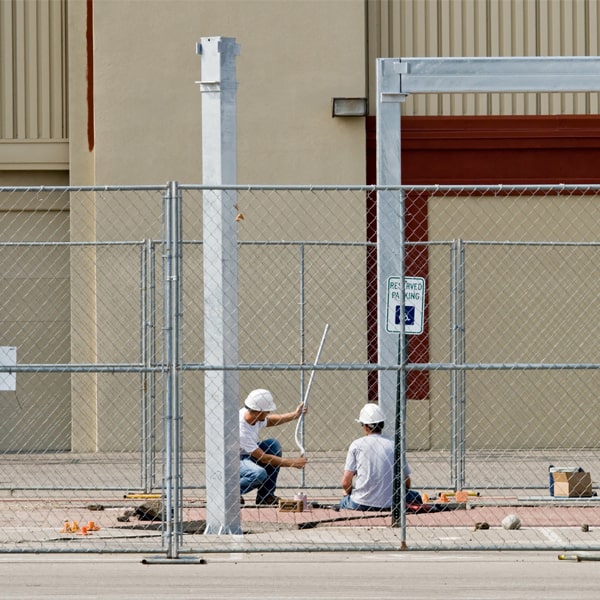 how long can i rent the temporary fence for my work site or event in Converse